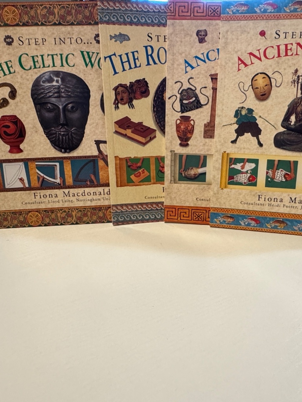 Step Into the Ancient World 4 Book Set